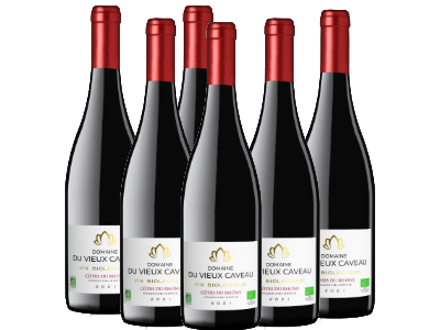 Côtes du Rhône AOP Domaine du Vieux Caveau - caisse de 6 bouteilles