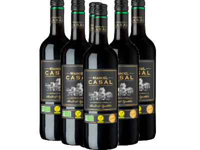 Marcel Casal Bio Vegan - caisse de 6 bouteilles