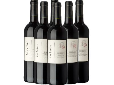 Bordeaux AOP "La Lettre" - caisse de 6 bouteilles