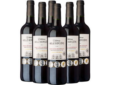 Blaye Côtes de Bordeaux AOP Château Belle Bergère - caisse de 6