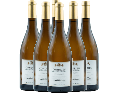 Condrieu Chevallier Chastellon L'Or du quartz blanc AOP - caisse de 6 bouteilles