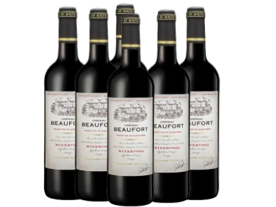 Minervois Château Beaufort Vieilles Vignes rouge AOP - caisse de 6 bouteilles