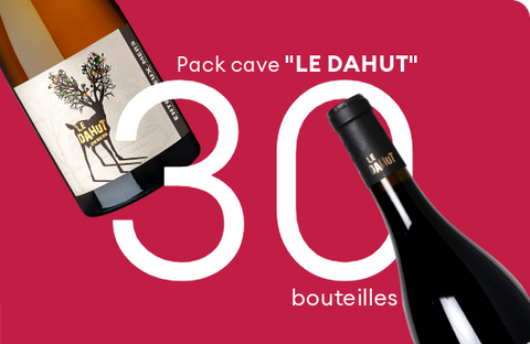 "Le Dahut" pack cave 30 bouteilles, 5 vins - rouge, blanc