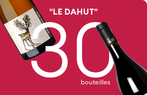 "Le Dahut" pack cave 30 bouteilles, 5 vins - rouge, blanc