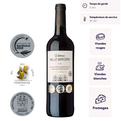 "Repas Premium" pack cave 30 bouteilles, 5 vins - Champagne, rouge et blanc