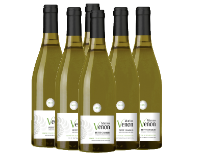 Marius Venon Petit Chablis blanc AOP - caisse de 6 bouteilles
